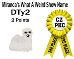 CZPKC: 3rd Place Poze - 2 Points