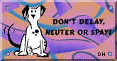 Miranda's Kennelz supports neutering and spaying pets!