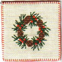 Pine & Holly Wreath