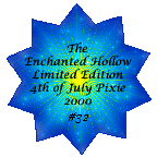 4th of July Pixie 2000 Adoption Certificate #32