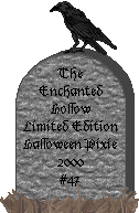 Halloween 2000 Pixie Adoption Certificate #47
