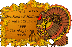 Thanksgiving Pixie Adoption Certificate #146