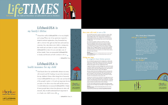 LifeBankUSA newsletter