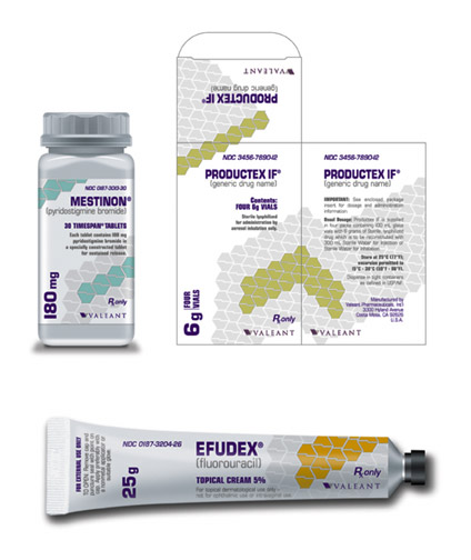 VALEANT, global packaging