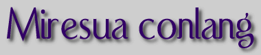 Miresua conlang