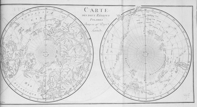 map of the Poles