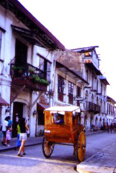 Vigan Cobbled Street