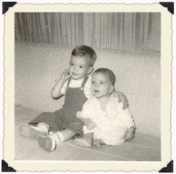 Mark and Mike in the 50s