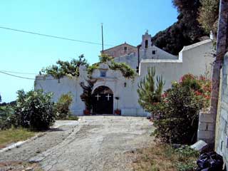 The
monastery's yard