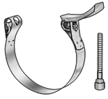 Adjustable snap-on