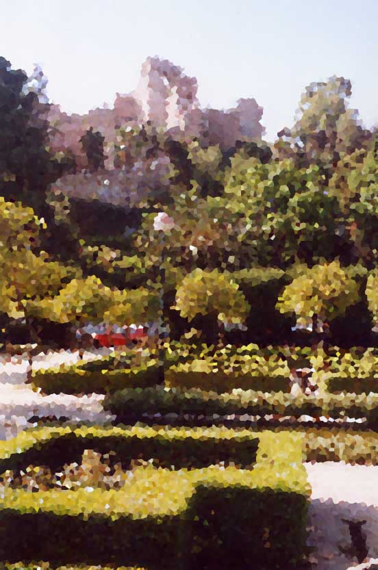 Alcazabar mit Park (Malaga)