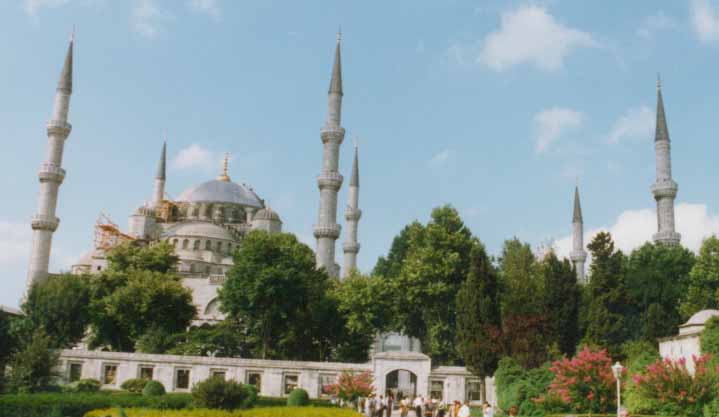 Istanbul - Sultan Ahmed Moschee