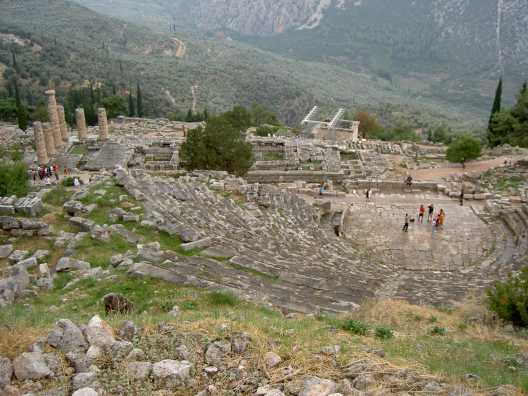 Theater mit Apollotempel