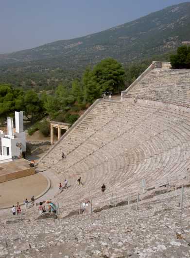 das Theater von Epidaurus