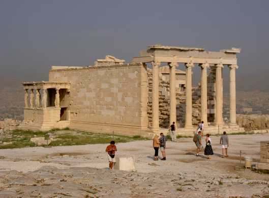 Tempel auf der Akropolis