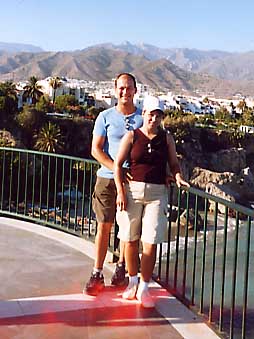 Silke und Michael am Plaza del Europa
