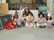 Reiko, Ryogo I'm Holding Onto Mona To Keep Her From Charging At The Camera And Yui Is On My Lap, Rena And Her Friend Who Is A New Student Starting Today