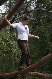 Michelle In A Tree