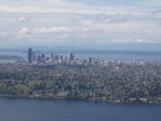 Seattle From The Window Of The WSU Beaver