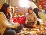 Kashi On The Left (I Don't Know Her), Yoko, Yoko's Brother's Butt While He's Smoking Out The Window, Kanako On The Right