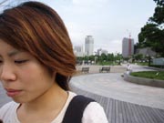 Yoko in Yokosuka, US Navy Base
