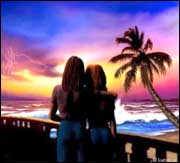 Sunset gazing