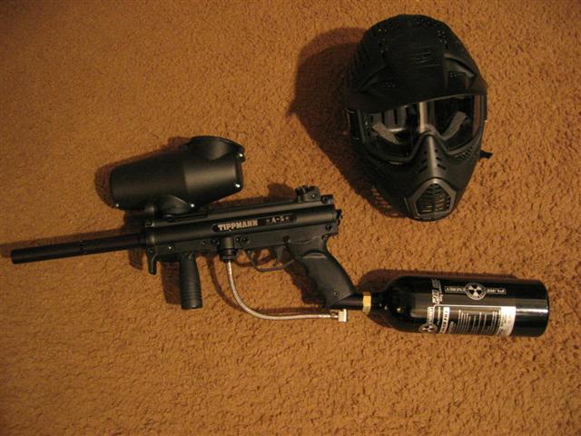 Tippmann A-5 in stock form