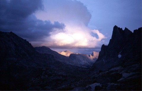 The Cirque of the Towers area