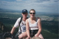 Mike and Julie on the Fifth Flatiron