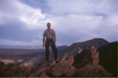 Me on the summit of the Maiden
