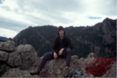 Me on the summit of the Maiden