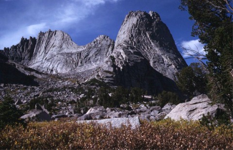 Wolf's Head on left, Pingora on right