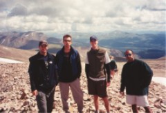 With the crew on the fearsome Mt. Sherman