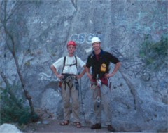 Me and Mark after our climb