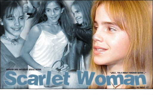 scarlet woman. emma and hermione.