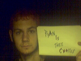 This is Ryan- a most awsome guy!&nbsp; If you're ever in Maryville TN you should totally meet him!
