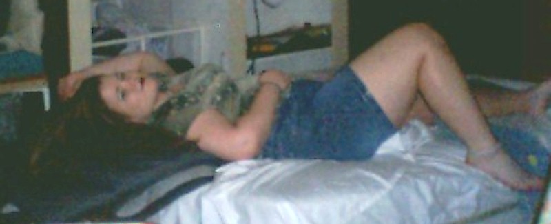 one day I fell asleep at shannons and she took this pic