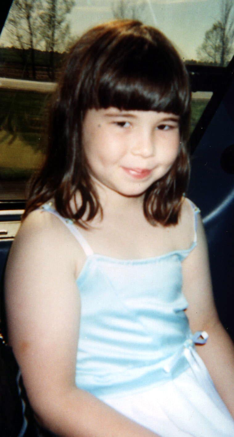 My darlin baby sister...doesn't she look sweet...