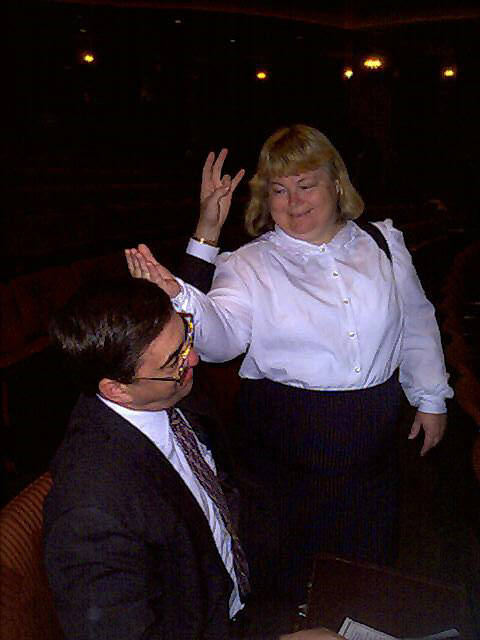Mommy and daddy acting like Kerry and&nbsp; me