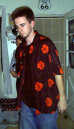 the ripster...he doesn't like his pic taken - this is the only of the ones I have that shows his face.