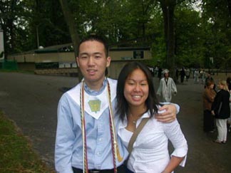 andEE and me after graduation =)