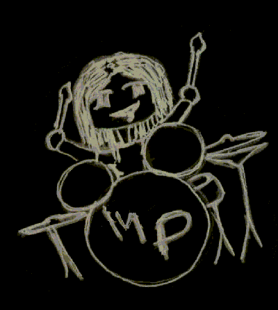 pamela....drummer (sometimes)