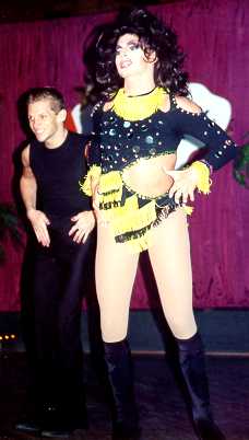 Allyssa competing in the Talent competition