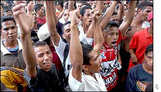 Student protesters, Dili