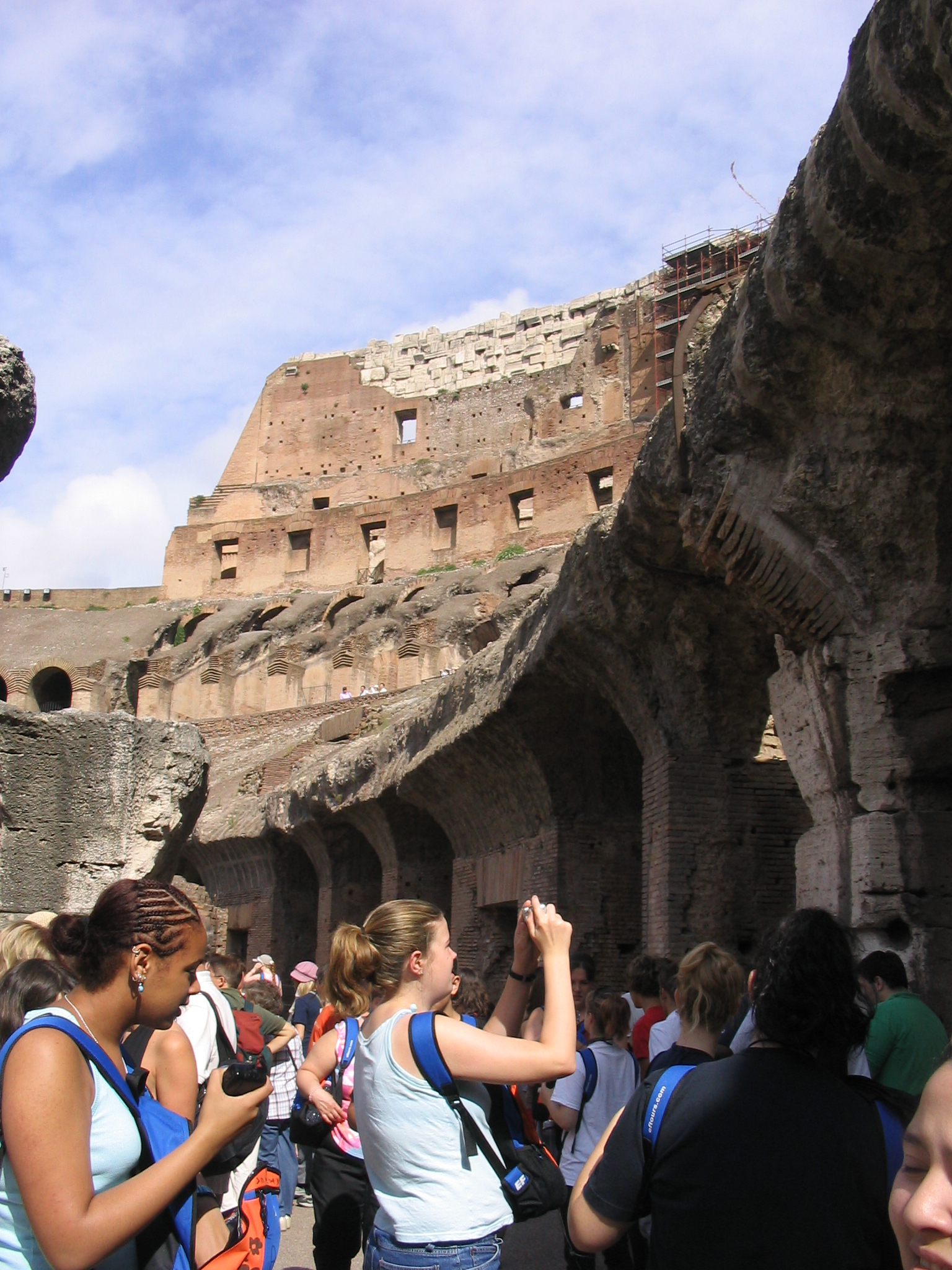Inside the Colisseum