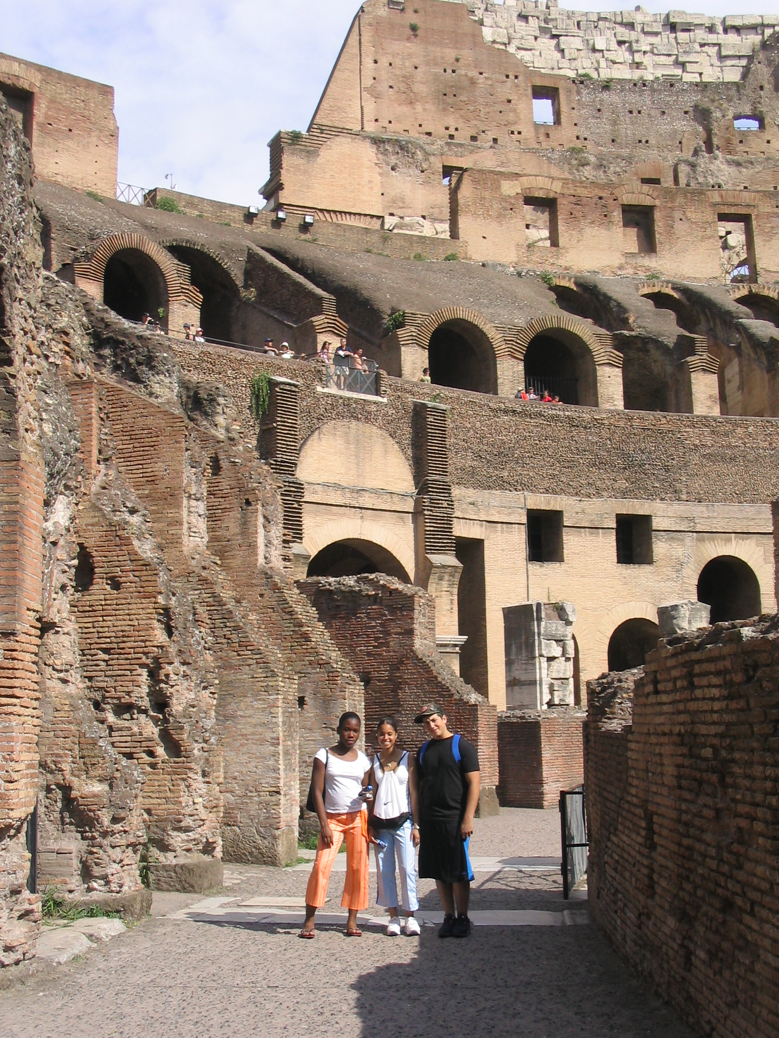 Inside the Colisseum