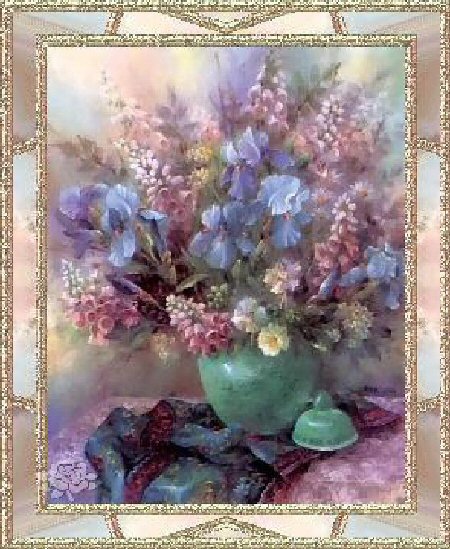 framedflowersgreenpot