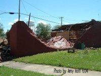 Collection center for donated clothing
