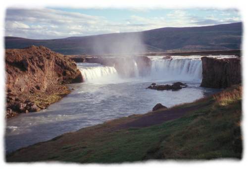 go�afoss, the prettiest waterfall in Iceland