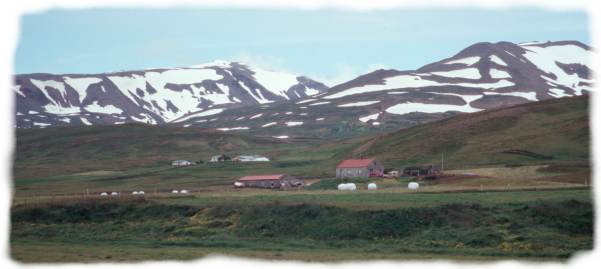 A farm in the moutains west of Olafsfjor�ur